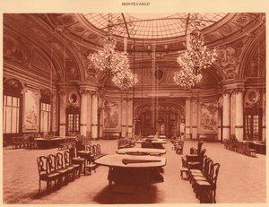 Het Casino - Schmits hal, Monte Carlo, 1930
