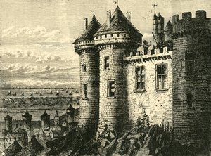 Het kasteel van Hennebon, 1890