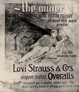 De Catalogus Omslag Levi Strauss & Co., 1905 door Unbekannt