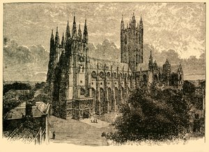 De kathedraal vanuit het zuidwesten