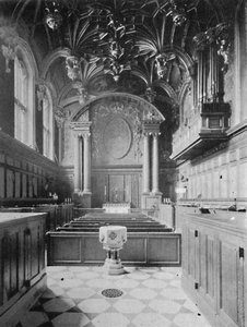 De kapel, Hampton Court Palace, 1903