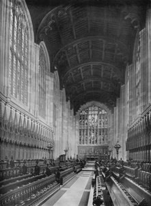 De kapel, voor de verwijdering van de stallen, 1926