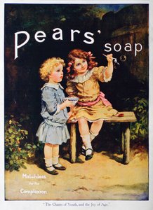 De Charme van Jeugd en de Vreugde van Ouderdom, Pears zeep advertentie, 1916