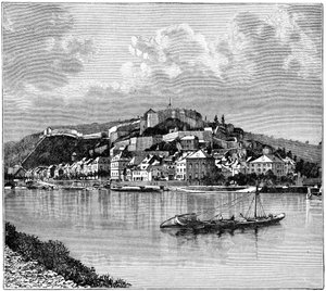 De Citadel van Namen, 1898 door Unbekannt