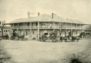 Het Club House Hotel, Narrabri, 1901
