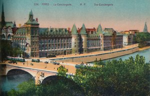 De Conciergerie, Parijs, c1920 door Unbekannt