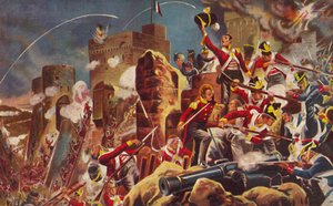 The Connaught Rangers. De verovering van de Citadel in Badajoz, 1812, 1939 door Unbekannt