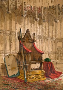 De Kroningsstoel, ca. 1845, 1864 door Unbekannt