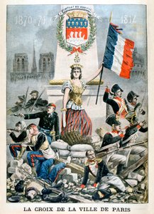 Het kruis van de stad Parijs, 1901 door Unbekannt