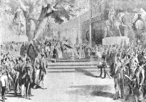 Het Crystal Palace, Hyde Park, 1851: Geopend door koningin Victoria, 1 mei 1901