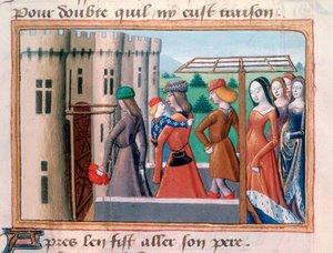De Dauphin keert terug naar Parijs, juni 1418, 1484