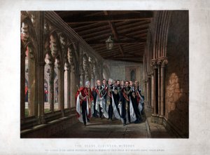 Het klooster van deken, Windsor, 10 maart 1863