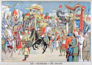 De Delhi Durbar, 1903 door Unbekannt