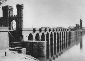 De Delta Barrage, Caïro, Egypte