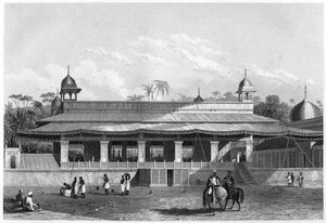 De Dewas Khan, Audiëntiezaal, Delhi, c1860 door Unbekannt