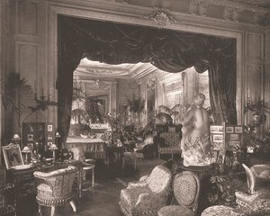 De salon in Sandringham House, Norfolk, 1894