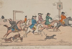 De Paasjacht in Epping Forest, Tweede Plaat, ca. 1810