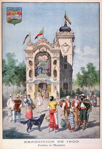 Het Ecuadoraanse paviljoen op de Wereldtentoonstelling van 1900, Parijs, 1900