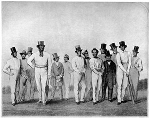 Het Engelse cricketelftal van 1846 1912