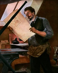 De Graveur, 1911-1912 door Unbekannt