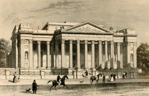 Het Fitzwilliam Museum, Cambridge, c1835