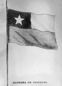 De vlag van Cespedes, 1868, jaren 1920