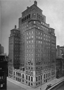 Het Gebouw van de Broederschapsclubs, New York City, 1924