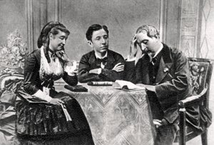 De Franse keizerlijke familie in ballingschap, Chislehurst, Kent, 1871-1873