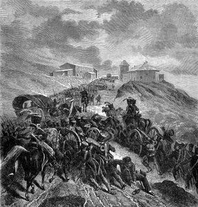 Het Franse leger steekt de Sierra Guadarrama over, Spanje, 22-24 september 1808, 1882-1884 door Unbekannt