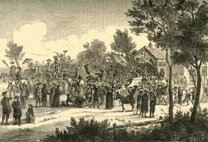 De Garratt Verkiezing, c1878 door Unbekannt