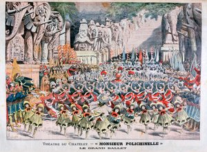 Het grote ballet, Théâtre du Châtelet, Parijs, 1904