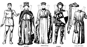 De Grote Galerij van Historische Kostuums: Hoe Mensen Zich Kleedden in de Regering van Hendrik IV, ca. 1934