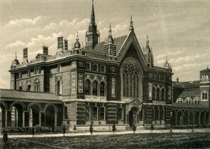 De Grote Zaal, Dulwich College, c1878 door Unbekannt