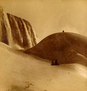 De Grote IJsmountain, Niagara, VS, ca. 1900 door Unbekannt