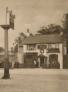 De Groene Man op Putney Heath, ca. 1935 door Unbekannt