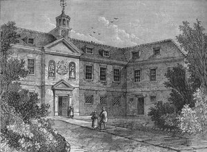 The Grey Coat School, Westminster, Londen, ca. 1850 1878