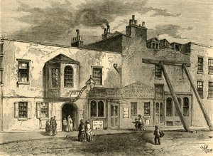 The Gun Tavern, 1820, c1876 door Unbekannt