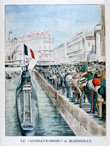 De Gustave-Zede arriveert in Marseille, 1901