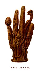 De hand, 1923 door Unbekannt