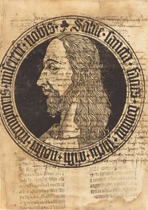 Het hoofd van Christus, ca. 1500 door Unbekannt