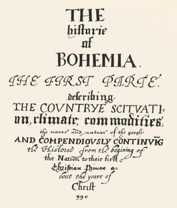 De Historie van Bohemen, 1619-1620, 1947 door Unbekannt