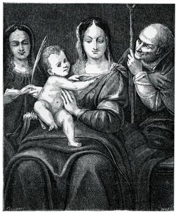 De Heilige Familie met St. Catharina, 1769, 1870
