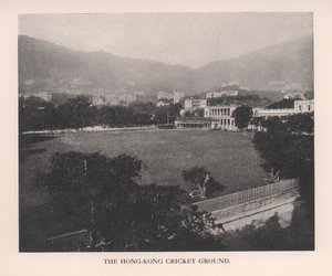 Het Hong Kong Cricket Ground, 1912 door Unbekannt