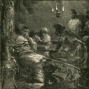 Het interview tussen Bocchus en Sulla door Unbekannt