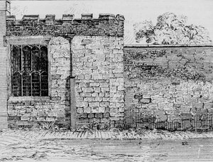 De Jeruzalemkamer aan de westkant van Westminster Abbey, ca. 1885 door Unbekannt