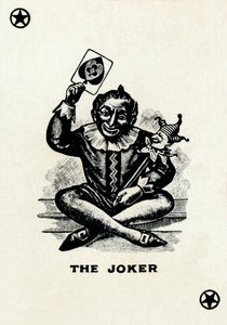 De Joker van een kaartspel van Goodall & Son Ltd., ca. 1940 door Unbekannt