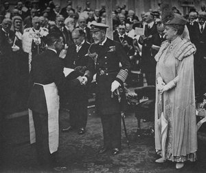 De koning en de metselaar 23 mei 1925, 1928 door Unbekannt