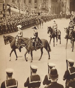 De persoonlijke adjudanten van de koning