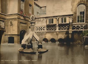 Het Koningsbad & Hete Mineraalbron, Bath, Somerset door Unbekannt