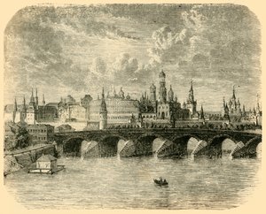 Het Kremlin, Moskou, 1890 door Unbekannt